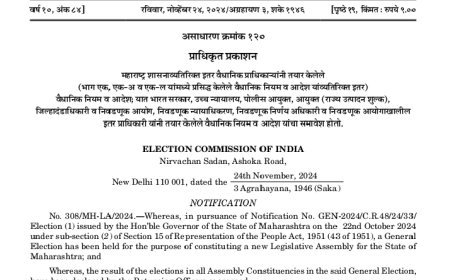 महाारााष्ट्र शाासनााव्यतिरि क्त इतर वैैधाानिक प्रााधिकााऱ्यांंनीी तयाार केेलेेलेे  (भााग एक, एक-अ व एक-ल यांंमध्येे प्रसिद्ध केेलेेलेे वैैधाानिक नियम व आदेेश यांंव्यतिरि क्त इतर)  वैैधाानिक नियम व आदेेश; याात भाारत सरकाार, उच्च न्याायाालय, पोोलीीस आयुुक्त, आयुुक्त (रााज्य उत्पाादन शुुल्क),  जिल्हाादंंडााधिकाारीी व निवडणूूक आयोोग, निवडणूूक न्याायााधिकरण, निवडणूूक निर्णणय अधिकाारीी व निवडणूूक आयोोगााखाालीील