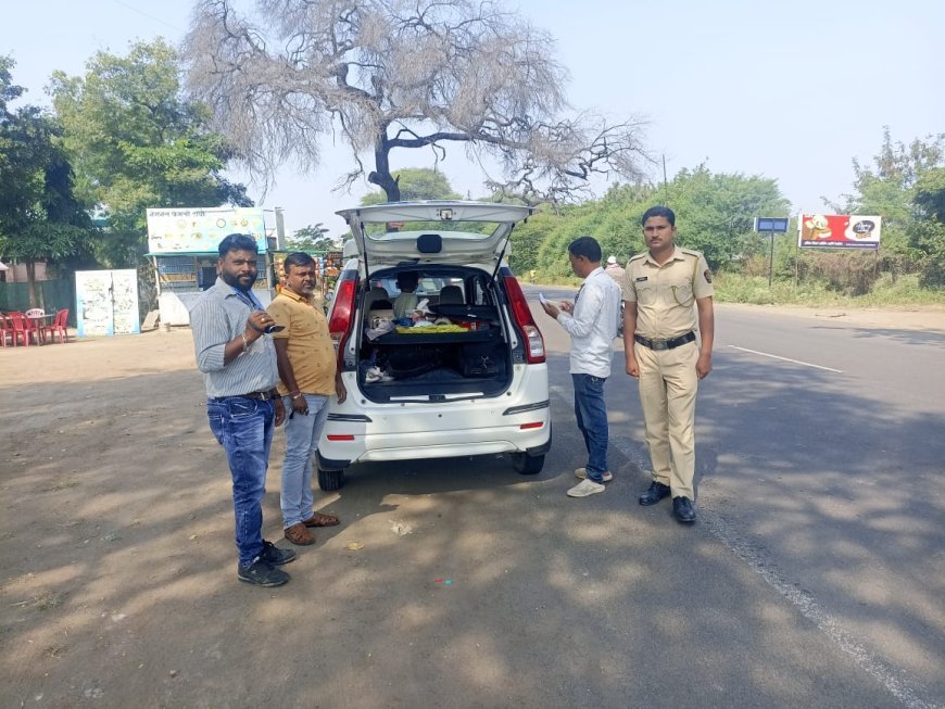 खुलताबादेत भरारी पथकाकडून वाहनांची कसुन तपासणी