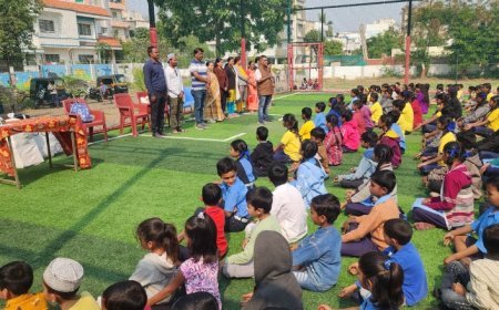 मनपा प्रियदर्शनी विद्यालयात पहिला जागतिक ध्यान दिवस साजरा.