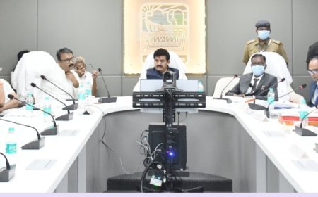 वाल्मी’ला गतवैभव प्राप्त करुन देणार मृद व जलसंधारण मंत्री संजय राठोड यांनी घेतली आढावा बैठक