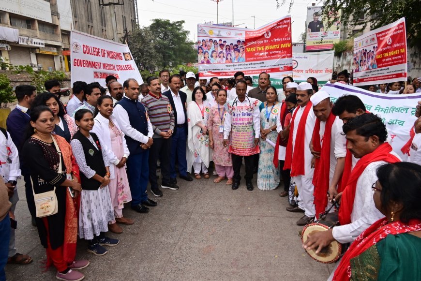 जागतिक एड्स विरोधी दिनानिमित्त जनजागृती रॅली संपन्न