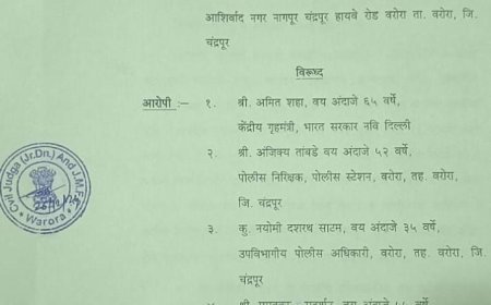अखेर केंद्रीय गृहमंत्री अमीत शहा यांच्या विरुद्ध अट्रासिटीचा कलम-४ नुसार,व भारतीय नागरिक सुरक्षा संहिता अधिनियम २०२३-चा कलम