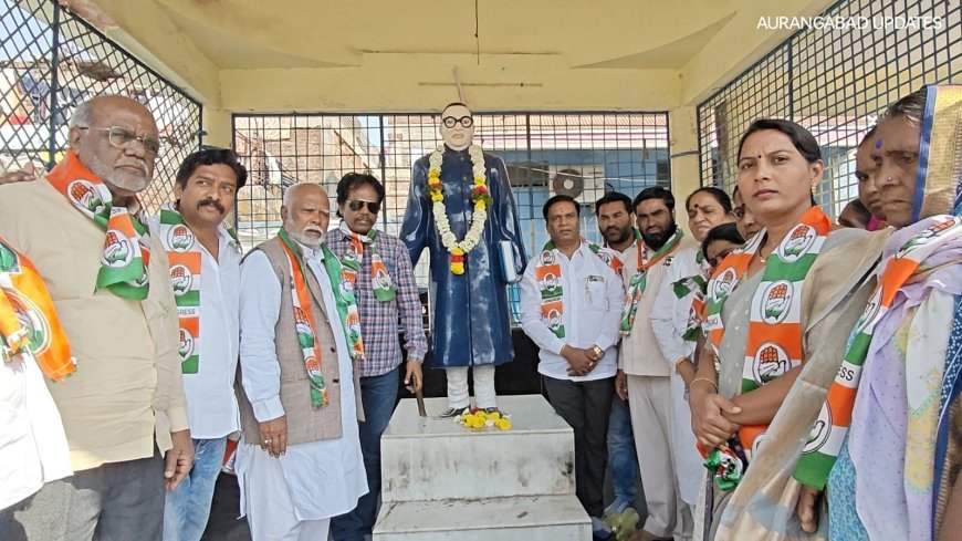 भाजप नेते रमेश बिदूडी यांना शहर जिल्हा काँग्रेस कमिटीच्या वतीने जोडे मारो आंदोलन...