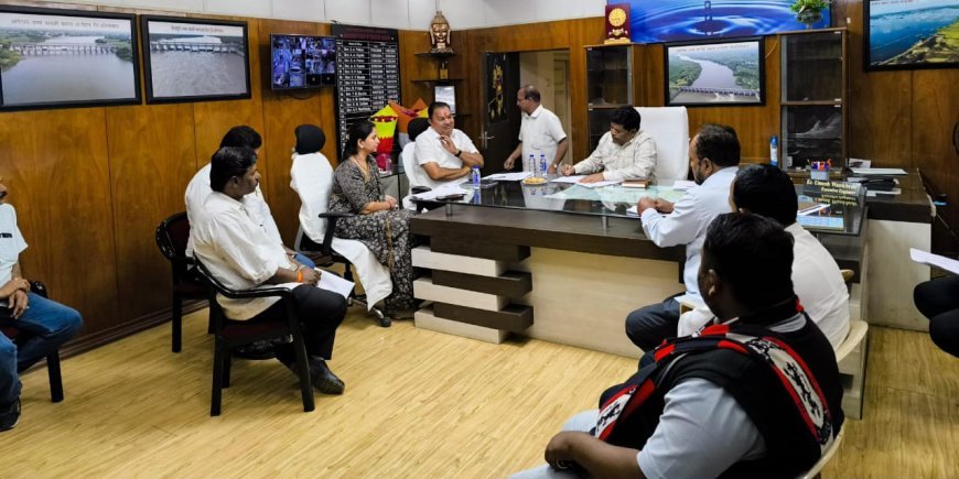 शिवना टाकळी मध्यम प्रकल्प कालवा सल्लागार समिती बैठक:
