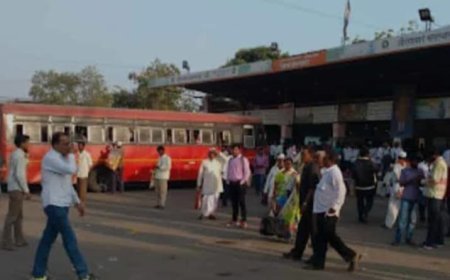बस अभावी प्रवाशांची गैरसोय
