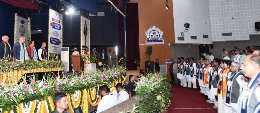 डॉ. बाबासाहेब आंबेडकर मराठवाडा विद्यापीठाचा ६५ वा दीक्षांत समारंभ भारत विकासाच्या अमर्याद संधींचा देश- उपराष्ट्रपती जगदीप धनखड