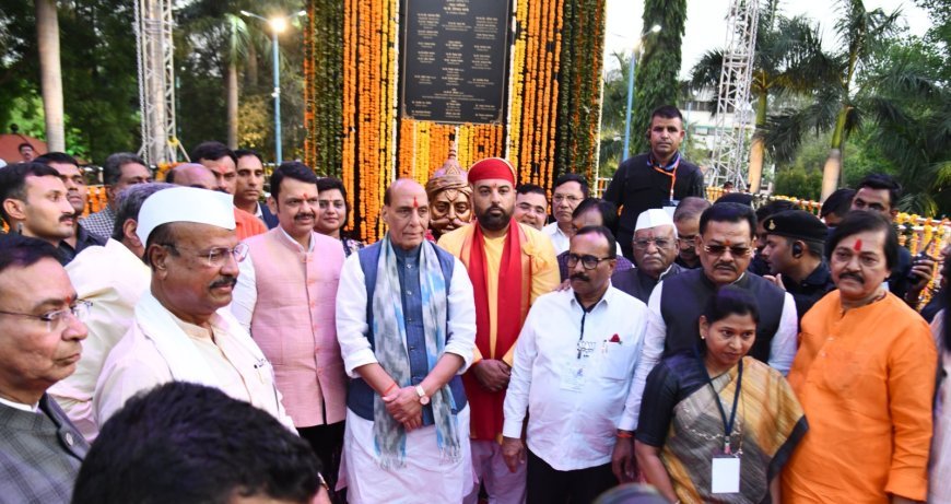 Inauguration of the equestrian statue of Maharana Pratap Singh at Chhatrapati Sambhajinagar