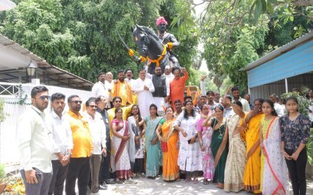 छत्रपती संभाजी महाराजांच्या जयंतीनिमित्त दिल्ली येथील महाराष्ट्र सदनात अभिवादन कार्यक्रम संपन्न. केंद्रीयमंत्री प्रतापराव जाधव झाले सहभागी