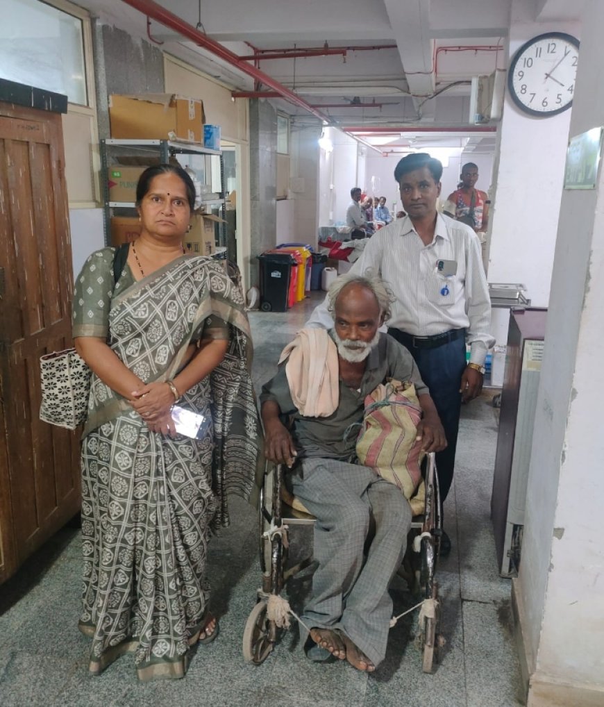 घाटीतले दोन रुग्ण सुखरूप वृद्धआश्रमात राफाएला फाउंडेशनचा स्तुत्य उपक्रम