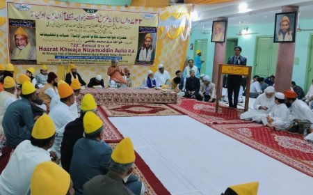 मकाशफात-ए-औलिया खुलदाबाद’ पुस्तक का लोकार्पण दिल्ली में सम्पन्न