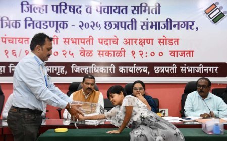 छत्रपती संभाजीनगर में पंचायत समिति सभापति पदों के आरक्षण की लॉटरी घोषित