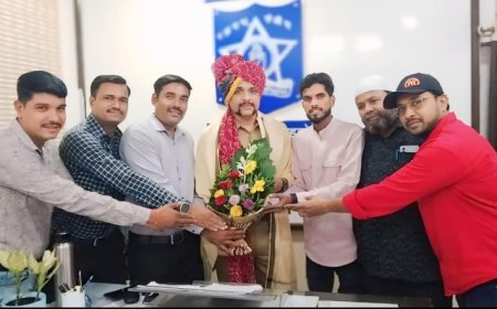 सिडको N-7 पुलिस निरीक्षक मा. अतुल येरमे सर का भव्य सत्कार समारोह संपन्न