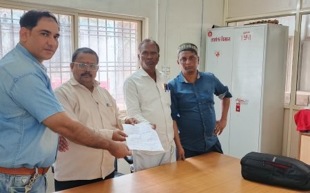 खुलताबाद नगरपरिषद कार्यालय को संबोधित एक अर्ज (विनंतीपत्र)