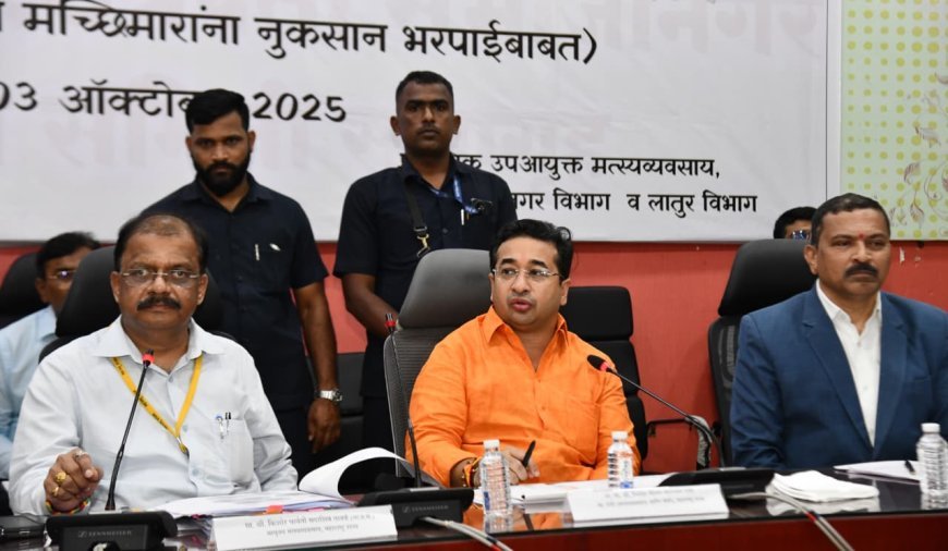 No fisheries businessman affected by excess rain will be deprived of help - Fisheries Business Minister Nitesh Rane