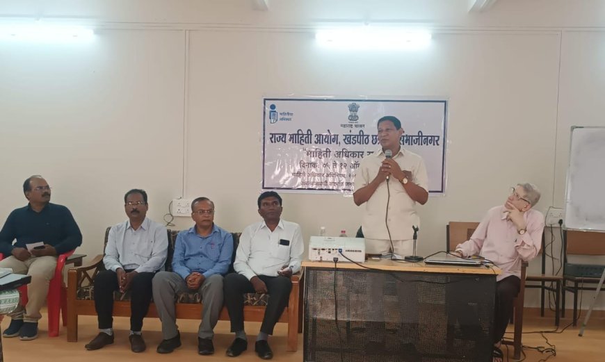 Public awareness workshop organized on the occasion of Right to Information Week