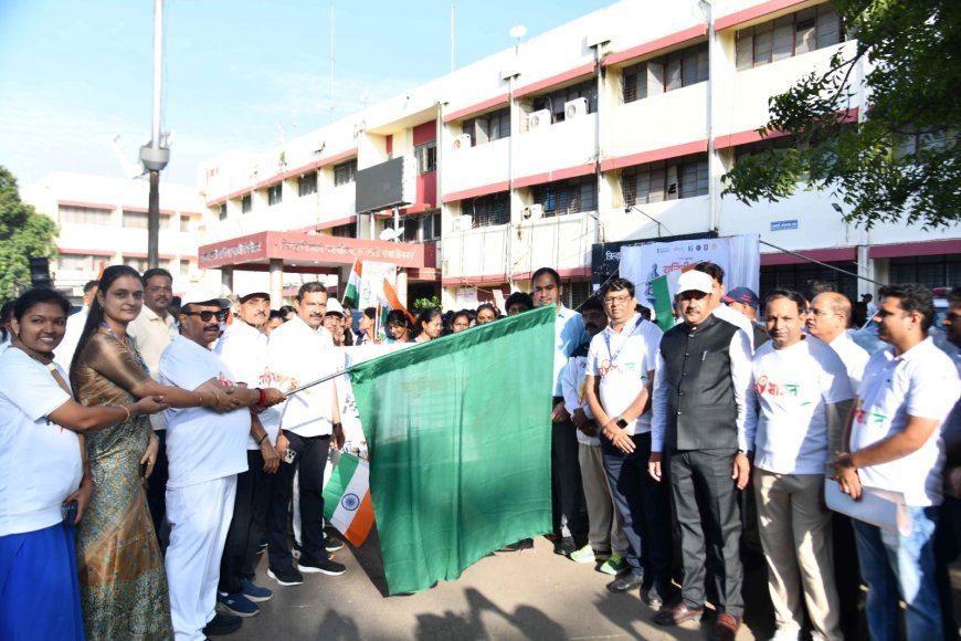 Padyatra concluded on National Unity Day – Be determined for the unity of the country: Minister Atul Save