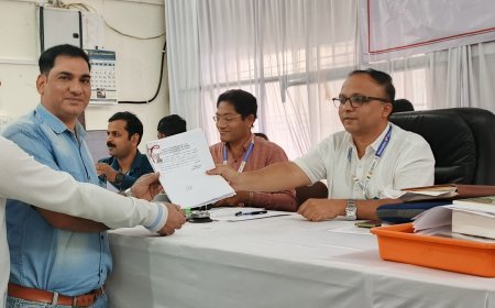 खुलताबाद नगरपालिकाध्यक्ष पद के लिए चिश्ती अज़हरुद्दीन ने दाख़िल किया नामांकन