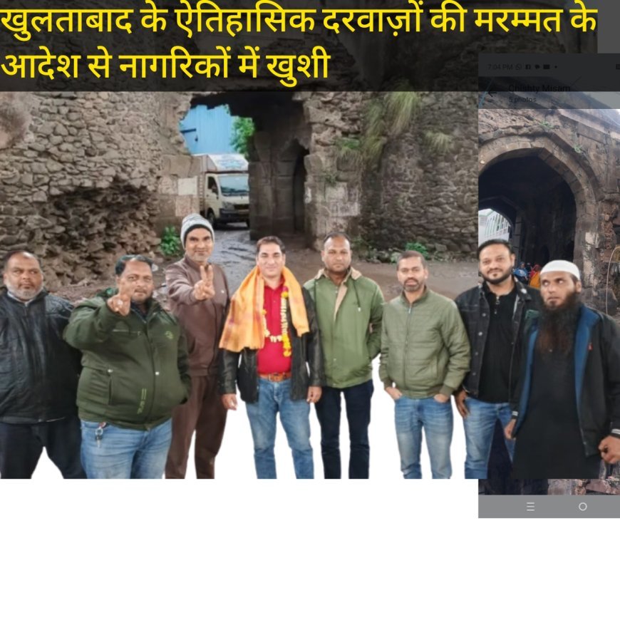 Citizens happy with order to repair historical doors of Khultabad