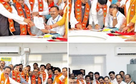 छत्रपती संभाजीनगर महानगरपालिका में भाजपा–शिवसेना की जोड़ी, महापौर–उपमहापौर का चयन छत्रपती संभाजीनगर।