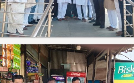 वेरूळ गण से निर्वाचित पंचायत समिती सदस्य दिनेश अंभोरे का भव्य सम्मान