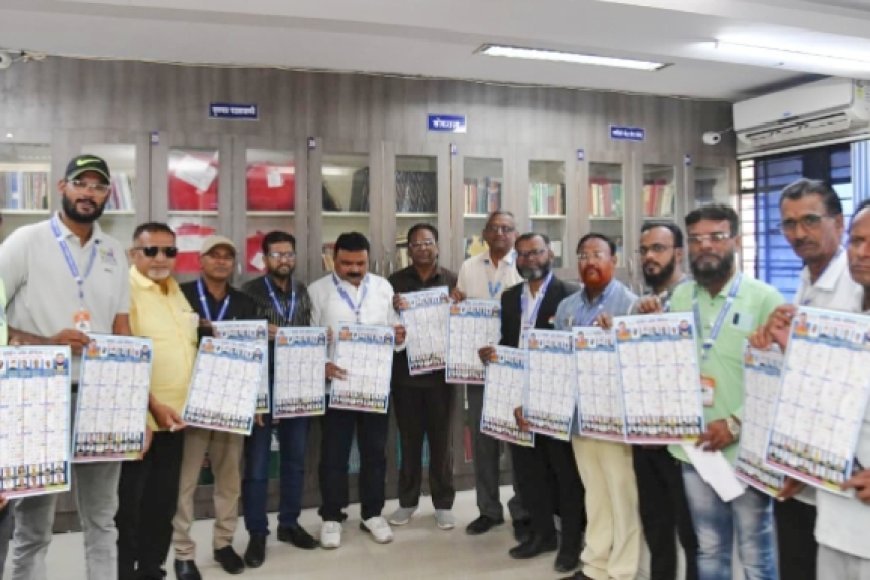 व्हॉइस ऑफ मीडिया की नववर्ष डायरी का भव्य उद्घाटन जिल्हा माहिती अधिकारी डॉ. मिलिंद दुसाने  ने किया विमोचन