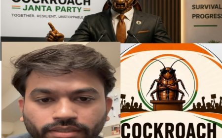कॉकरोच जनता पार्टी” सोशल मीडिया पर बनी युवाओं की नई आवाज, देशभर में छिड़ी बहस
