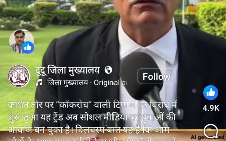 कॉकरोच पार्टी” के संस्थापक को सम्मानित करेगी SC वकीलों की टीम, सोशल मीडिया ट्रेंड बना चर्चा का विषय न्यूज़: