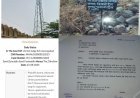 विवादित निजी भूमि पर मोबाइल टावर लगाने का आरोप, अनुमति रद्द कर टावर हटाने की मांग
