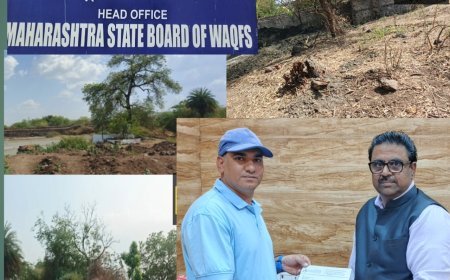 कब्रिस्तान भूमि पर कथित अवैध निर्माण का मामला एनके कंस्ट्रक्शन पर वक्फ बोर्ड का शिकंजा, पुलिस-प्रशासन ने तेज की जांच