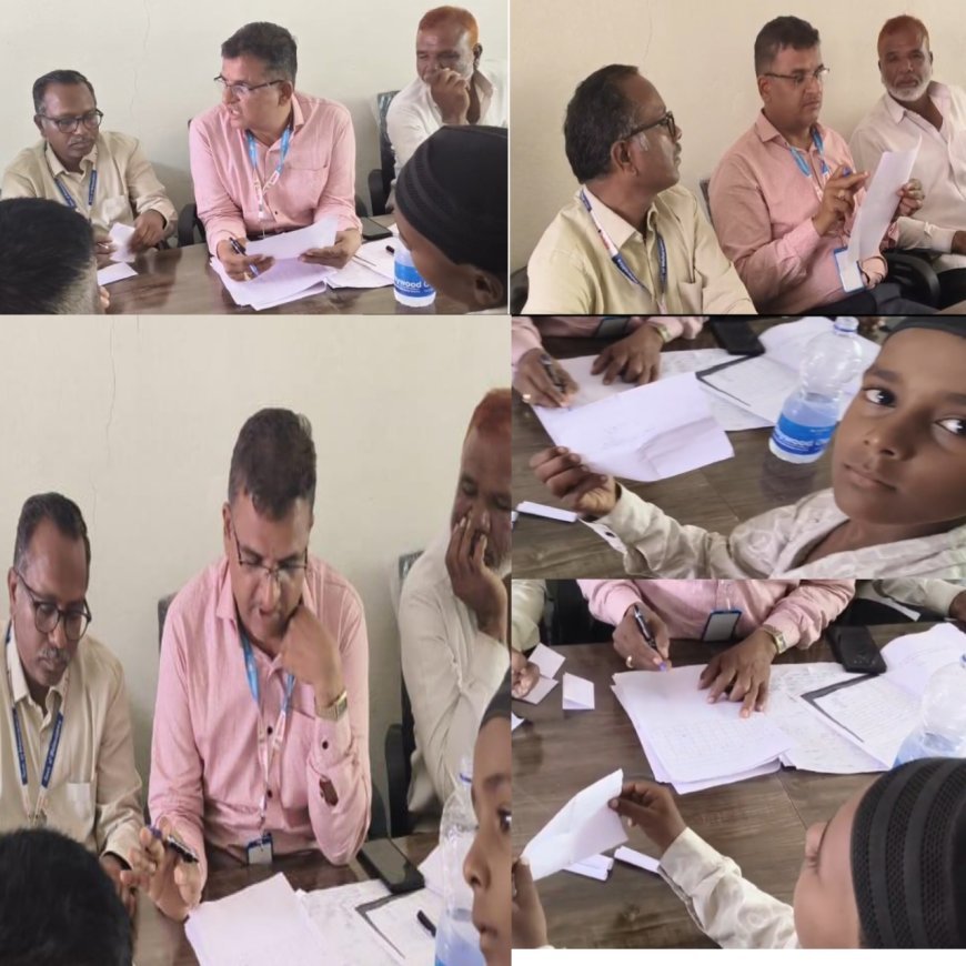 Gram Sabha concluded on division reservation in Takli Rajerai Gram Panchayat, citizens expressed displeasure on reservation of ward number 5.