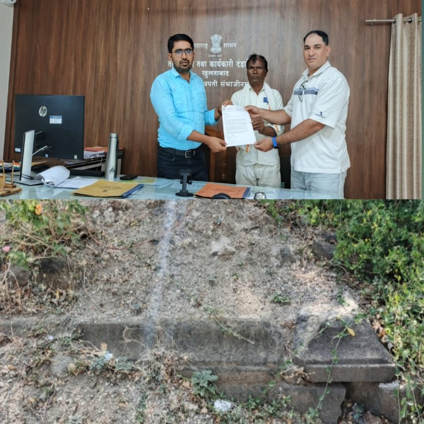 Case of alleged illegal work on cemetery land Serious allegations against N K Construction, police and administration started investigation