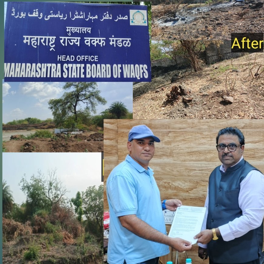 Case of alleged illegal construction on cemetery land Waqf Board's noose on NK Construction, police-administration intensified investigation