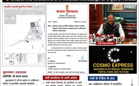 कब्रिस्तान में प्रस्तावित अस्थायी दुकानों के लेआउट पर मंत्री संजय शिरसाट का बड़ा संज्ञान